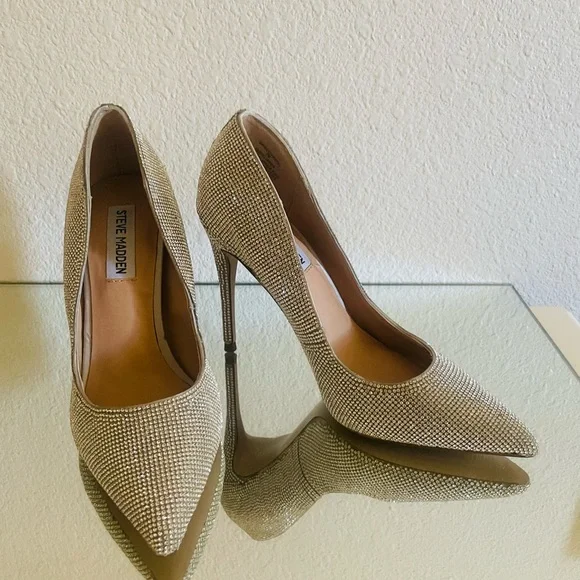 Steve Madden Rhinestones Heels - Picture 5 of 11
